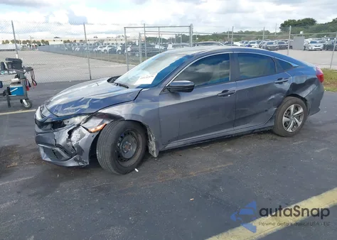 2019 Honda Civic Lx z USA, uszkodzony, nr VIN 19XFC2F63KE041841